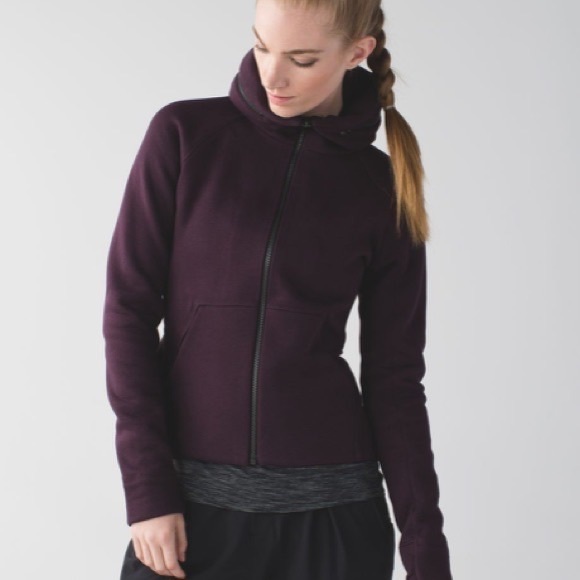 lululemon athletica Tops - Lululemon &go Destination Hoodie
Black Cherry / Black